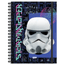Caderno Universitario Neo 1x1 80 Fls C.D. Jandaia - Star Wars 2